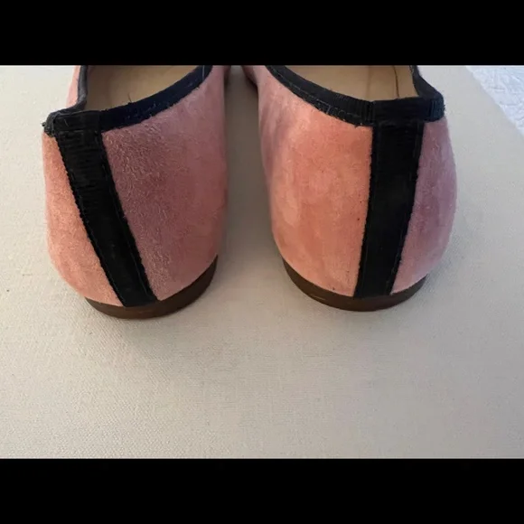 J Crew Suede Gemma Ballet Flats, Pink, Size 8 - Picture 4 of 5
